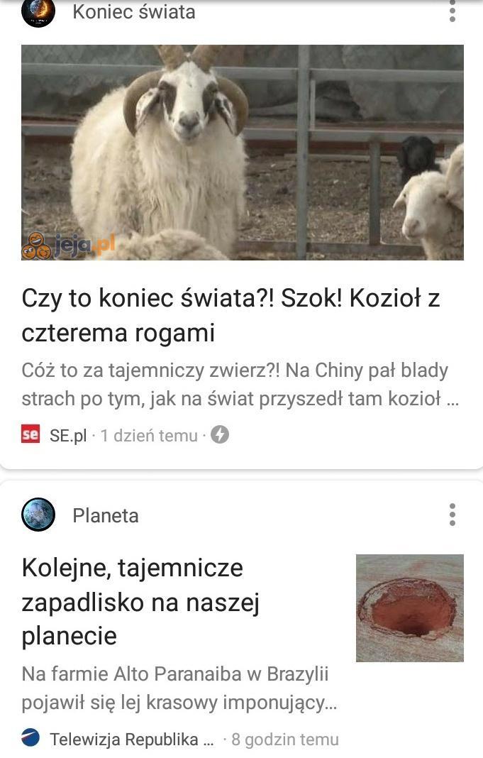 Wygląda na to, że nadchodzi koniec