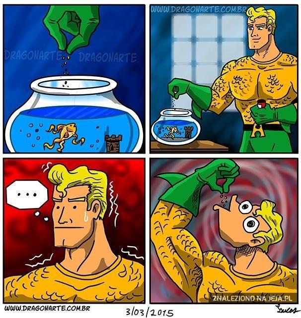 Aquaman nie mógł się powstrzymać