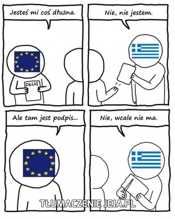 Jak załatwia się długi w Grecji