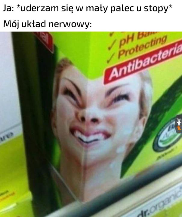 Intensywny ból