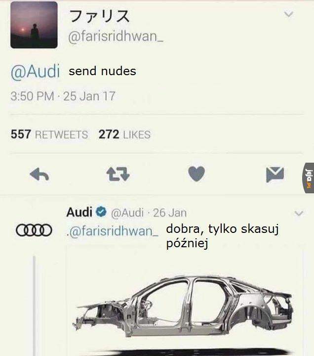 Audi, Wy zboczuszki!