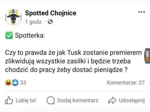 Widać przerażenie w każdej literce