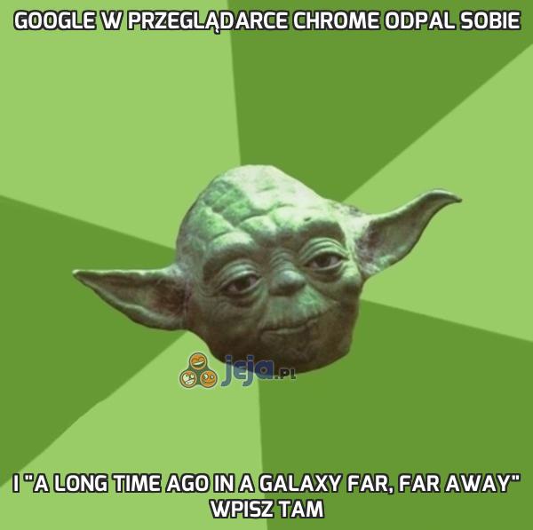 Google w przeglądarce Chrome odpal sobie