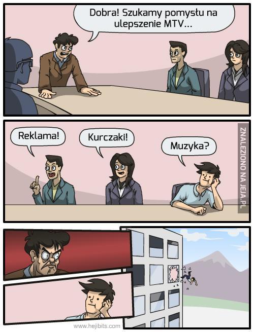 Pomysły na ulepszenie MTV