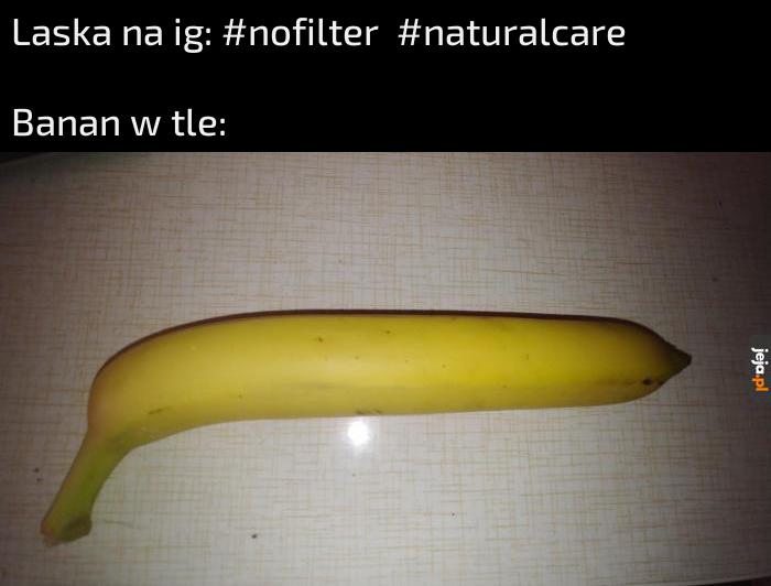 Coś dziwię ten banan wygląda