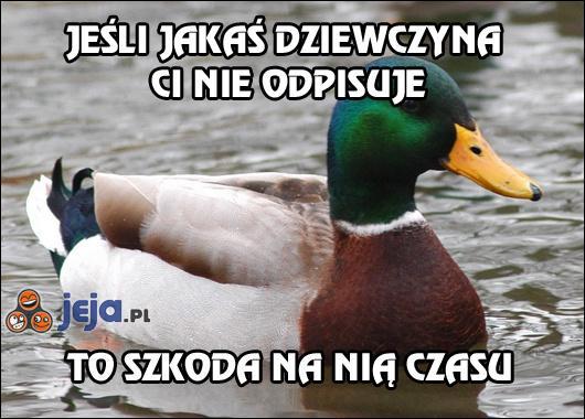 Jeśli jakaś dziewczyna Ci nie odpisuje...
