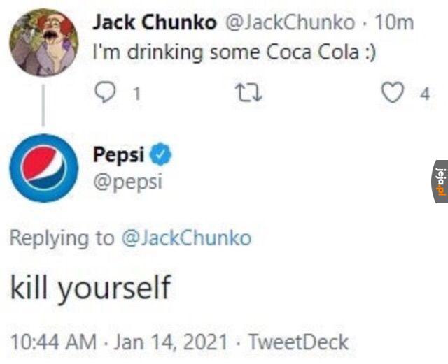 Pepsi wie, jak zdobyć klienta