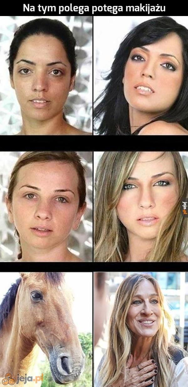 Makijaż zmienia ludzi