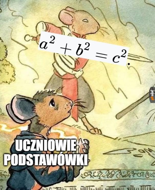 A teraz dzieci dowiecie się wiedzy sprzed 2000 tysięcy lat...