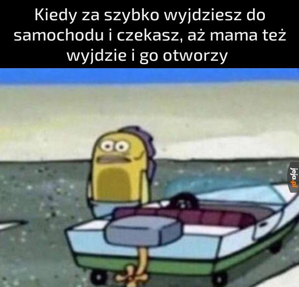 No i tak sobie stoję