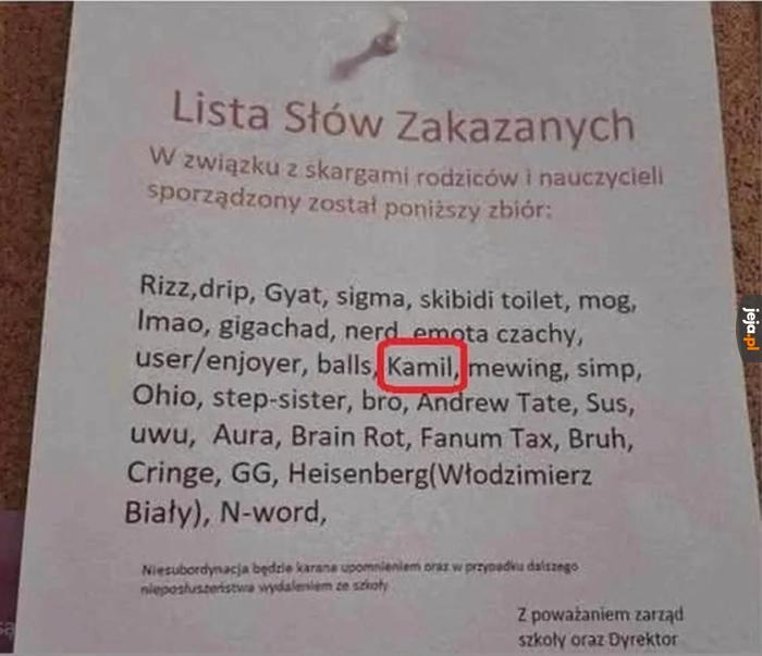 Nie kamiluj mi teraz