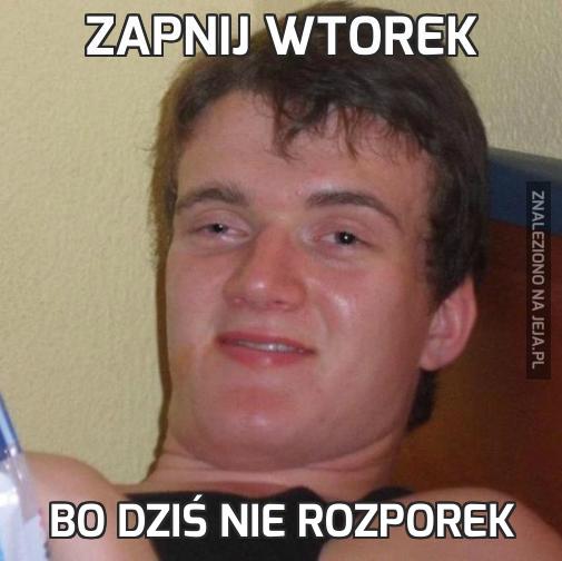 Zapnij wtorek