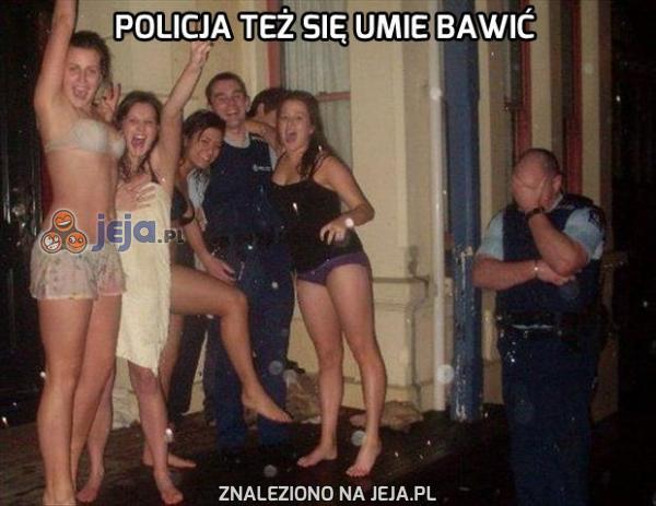 Policja też się umie bawić