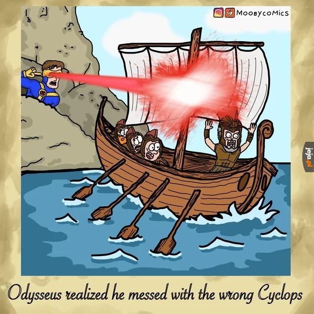 Odyseusz zadarł nie z tym Cyklopem