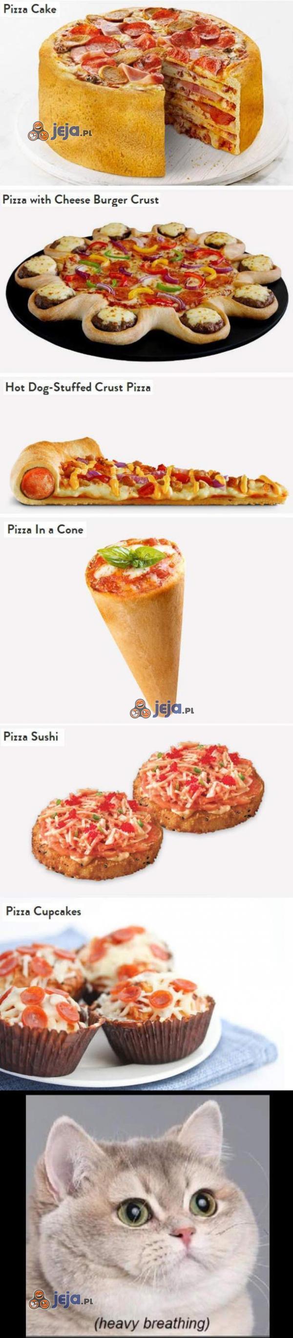 Pizze pod różnymi postaciami