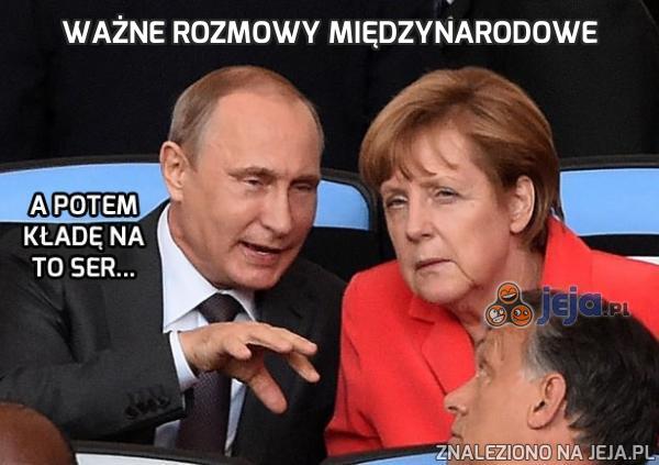 Ważne rozmowy międzynarodowe