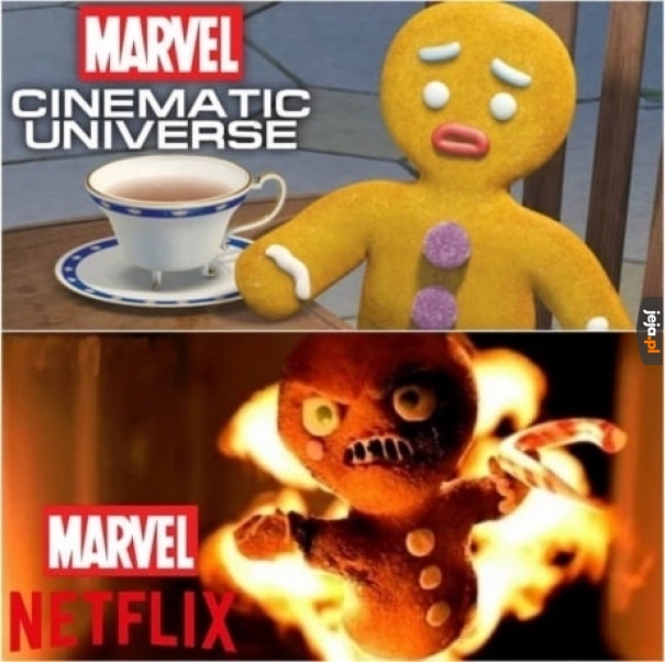 Porównanie Marvela kinowego i serialowego
