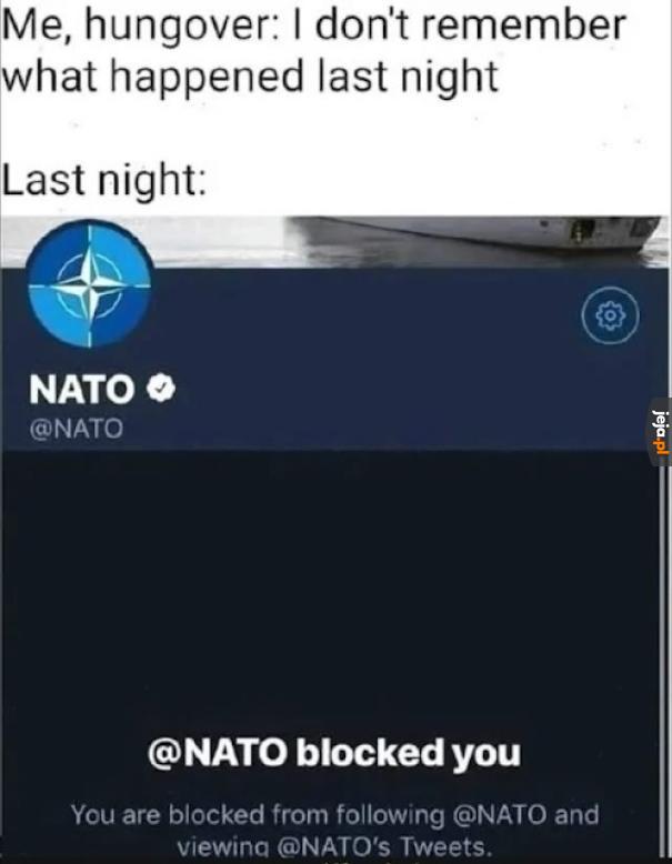 To musiała być niezła noc