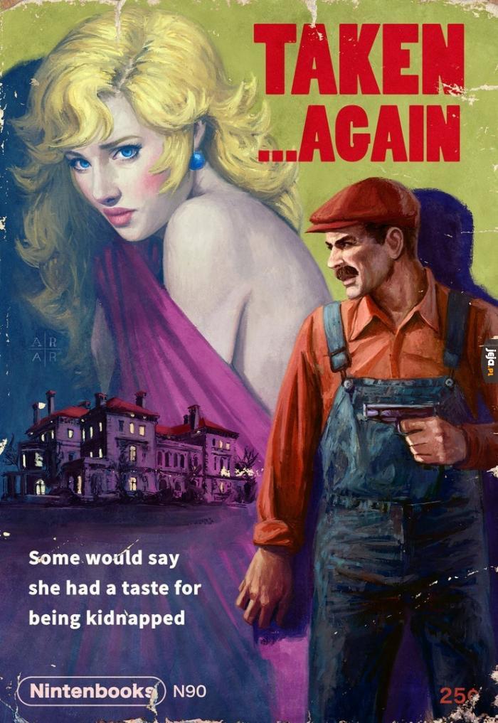 Gdyby Mario był bohaterem starych komiksów
