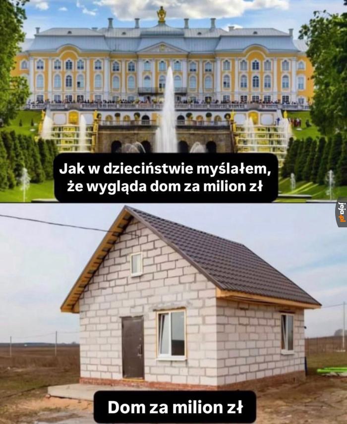 Ledwo starczy na stan surowy