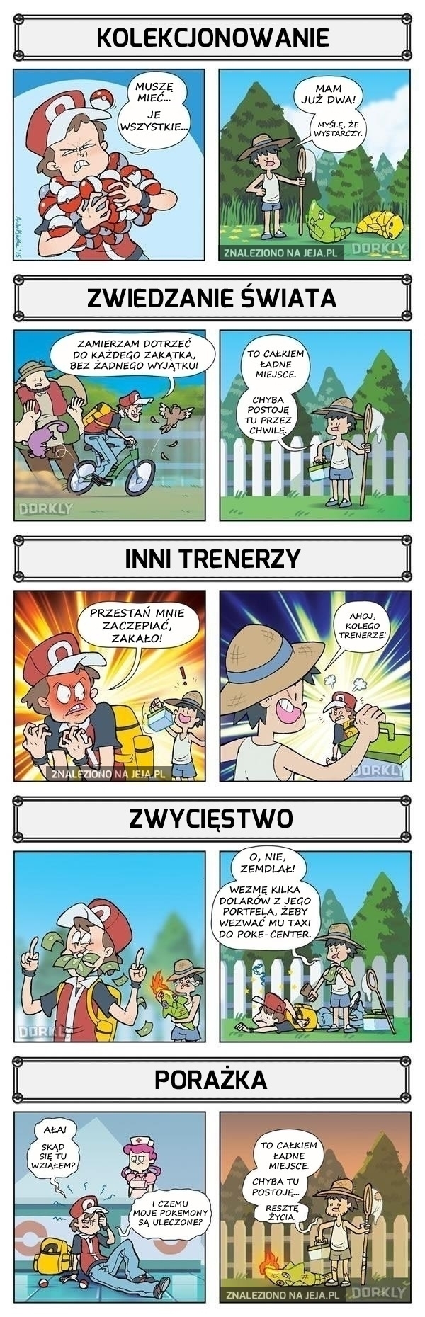 Różnice między graczem a NPC w Pokemonach