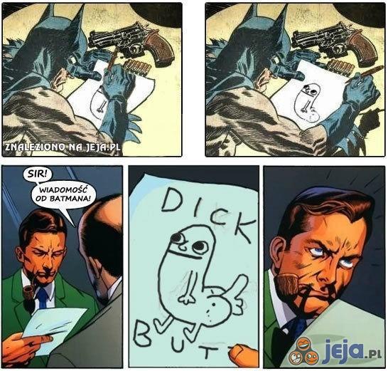 Wiadomość od Batmana