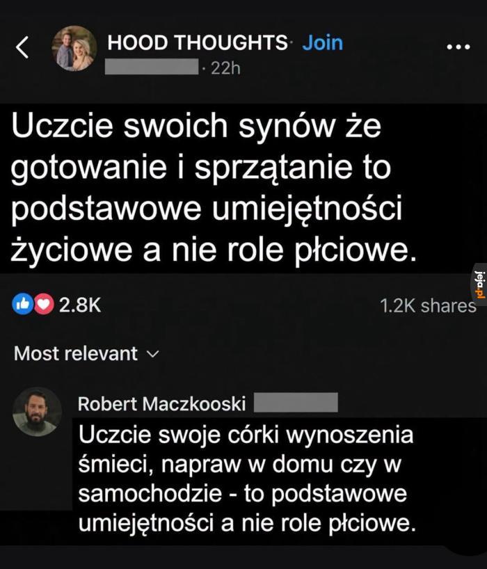 Możemy się tak przekomarzać bez końca, albo dogadać
