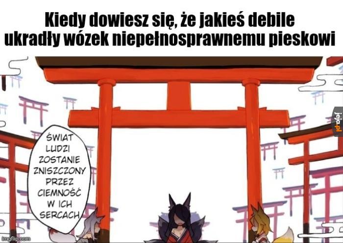 Ludzkość musi upaść