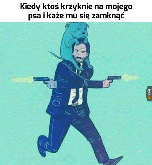 Na siebie se krzycz!