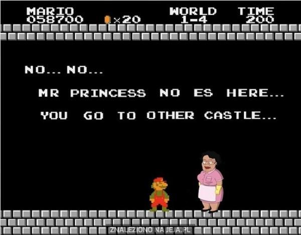 Tutaj nie ma księżniczki...