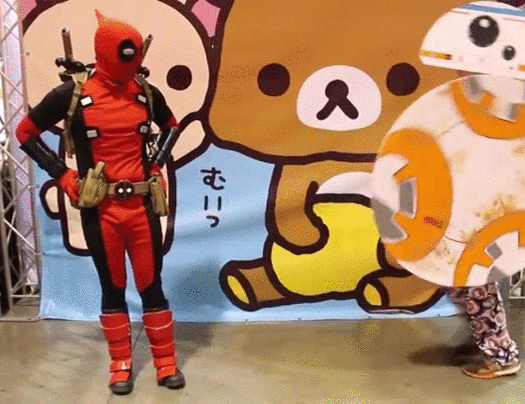Deadpool spotyka BB-8