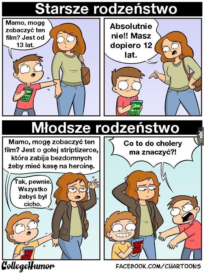 Młodsze rodzeństwo - Jeja.pl