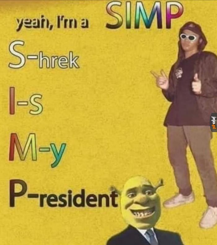 Shrek mój prezydent 2024