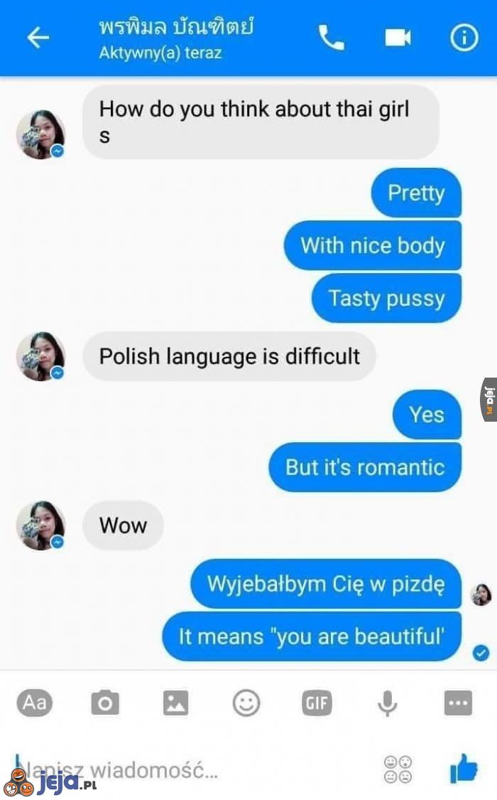 Polski język taki romantyczny