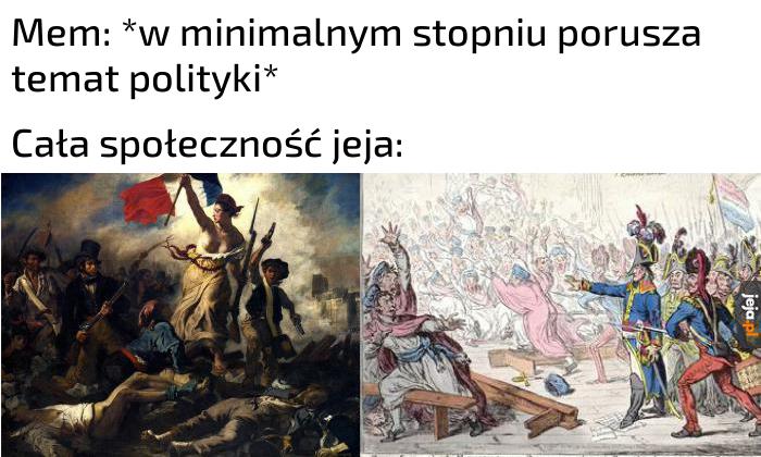 Rewolucja francuska 2.0 (z jakiegoś powodu w Polsce) Internet edition