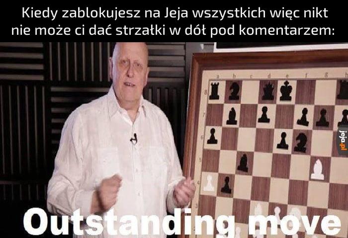 Ale... w górę też nie