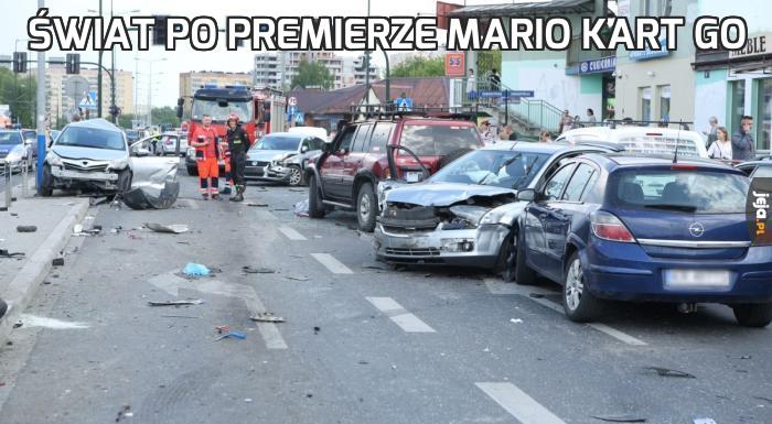 Świat po premierze Mario Kart GO