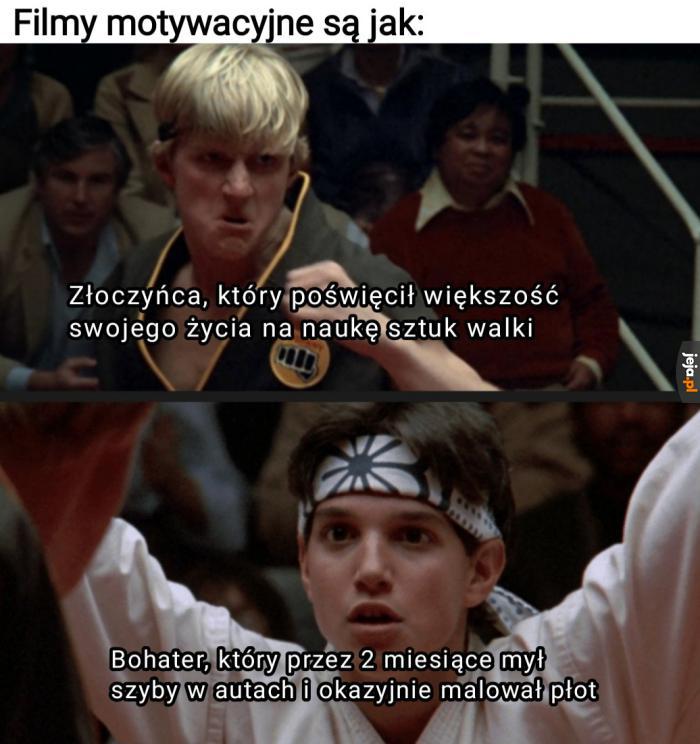 Karate kid w skrócie