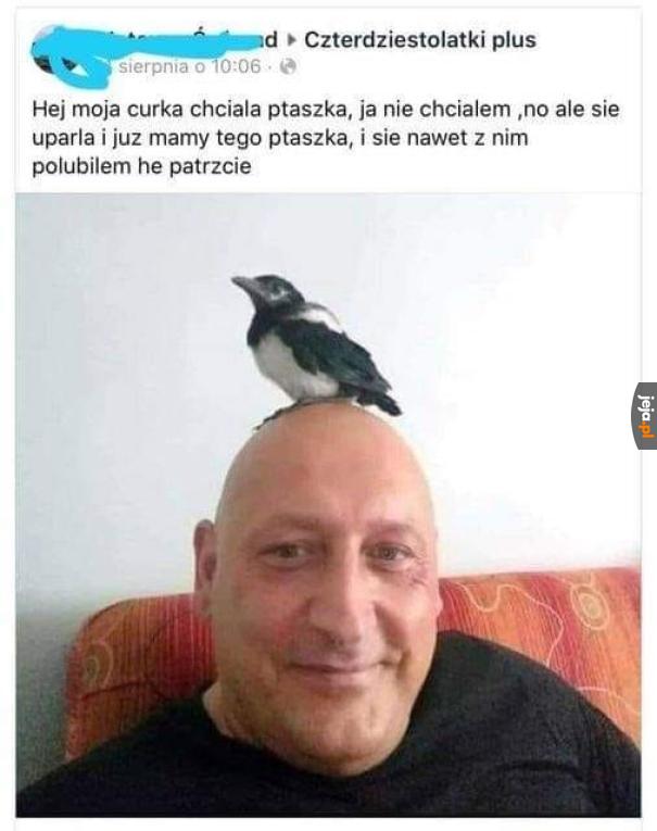 Ojciec i ptaszek po tygodniu