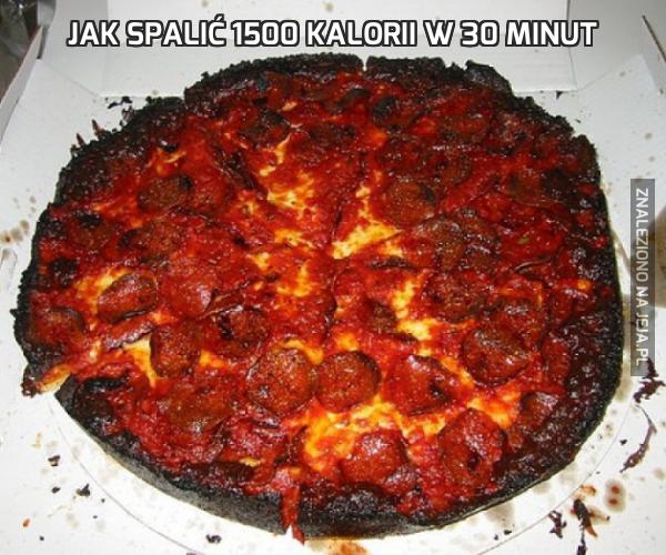 Jak spalić 1500 kalorii w 30 minut
