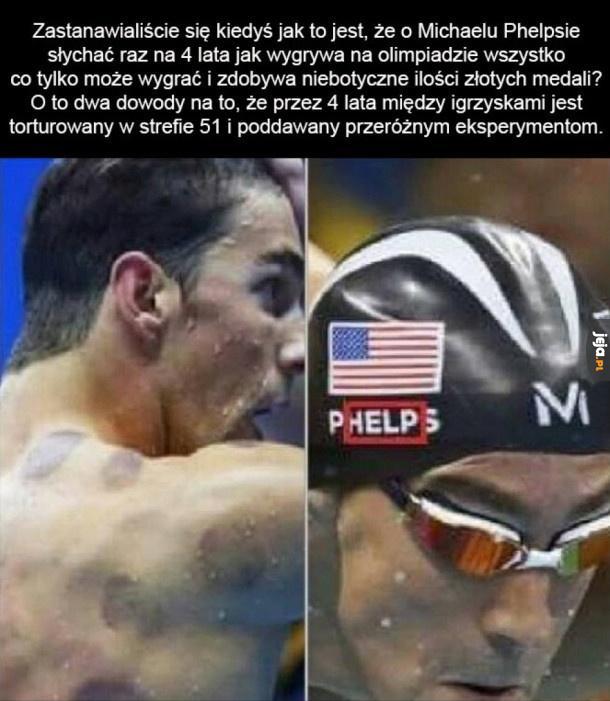 Michael Phelps i jego tajemnica