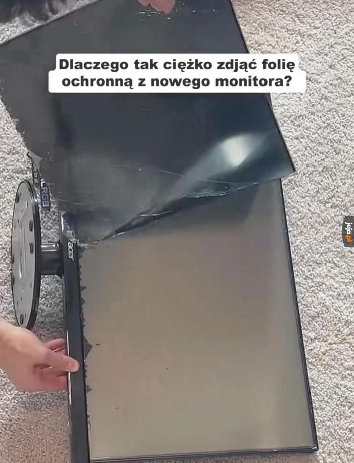 To chyba nie jest folia