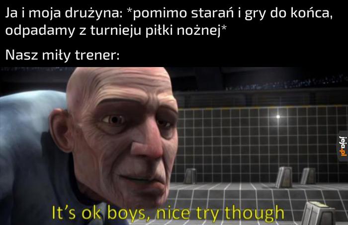 Dziękujemy, panie trenerze!