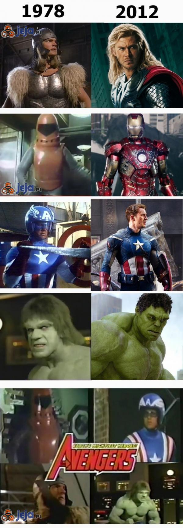 The Avengers - 1978 vs 2012