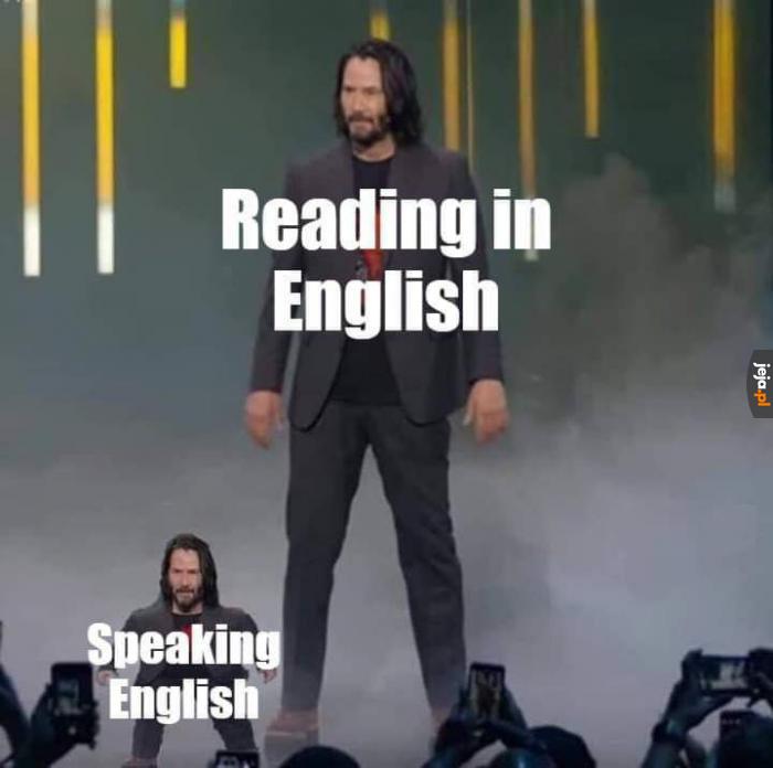 A Tobie jak idzie z angielskim?