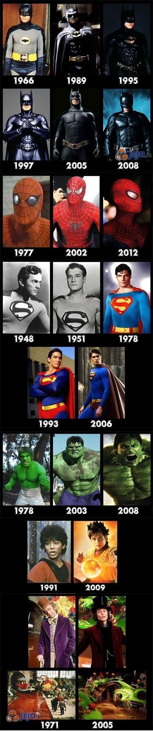 Ewolucje superbohaterów