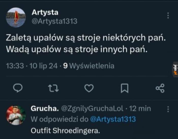 Z kolei ubiór panów nie budzi żadnych zastrzeżeń