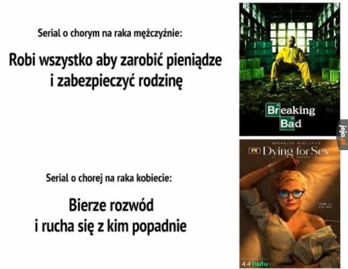 Zgadnij który z tych seriali stworzyły dwie kobiety