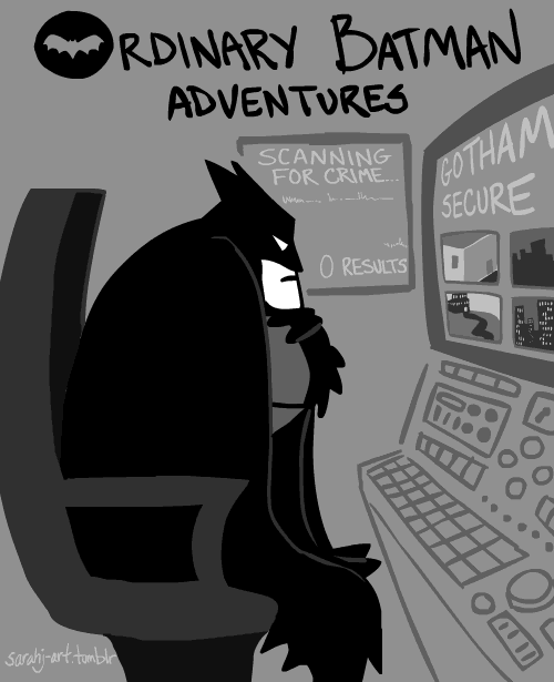 Co robi Batman w wolnych chwilach
