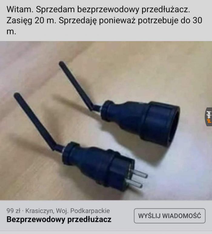 Bezprzewodowy przedłużacz